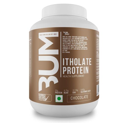 HEALTHFARM RAW CBUM Itholate Whey Protein Powder | Naturally Flavored Protein Whey Isolate, Post Workout Powder Supplement | Formulated & Flavored by Chris Bumstead