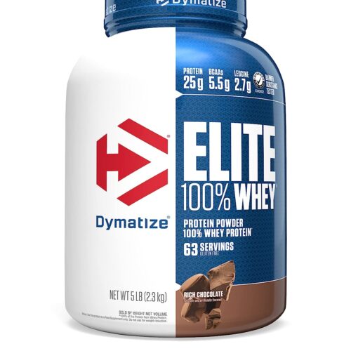 Dymatize Nutrition Elite 100% Whey Protein – 5 lb