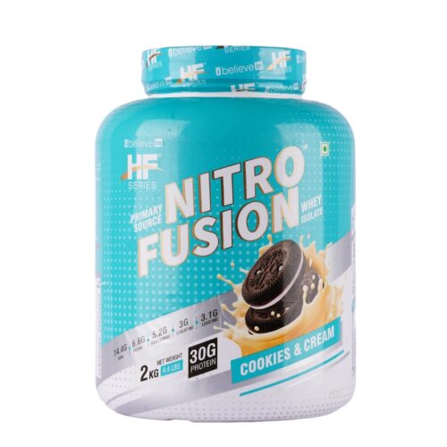 HF Series Nitro Fusion Whey Isolate Protein with Creatine, EAA and glutamine